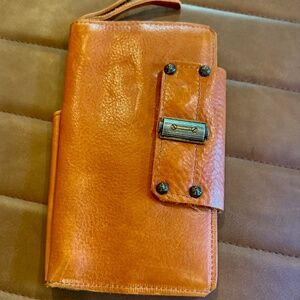 NWT - KAHLILA Johnson - large leather wallet